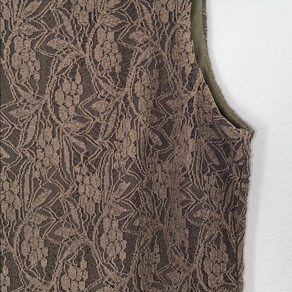 Olive Green Dress - Picture 2 of 2